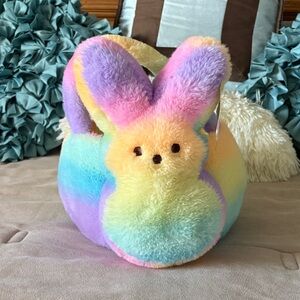 Rainbow Plush Bunny Toy